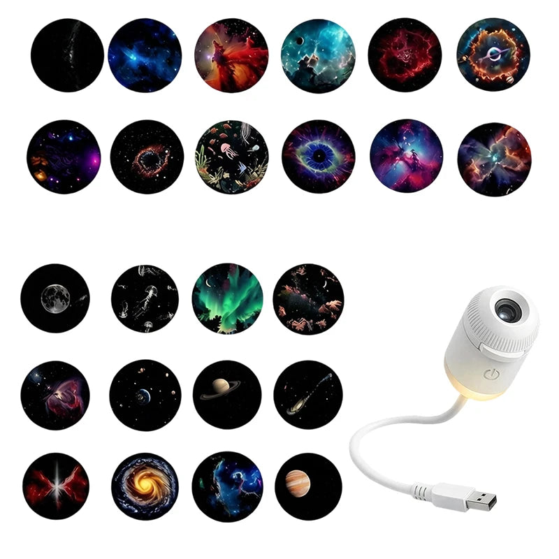 Mini Galaxy Star Projector