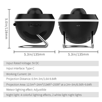 Aurora Galaxy Projector – Northern Lights Starry Sky Night Light 🌌