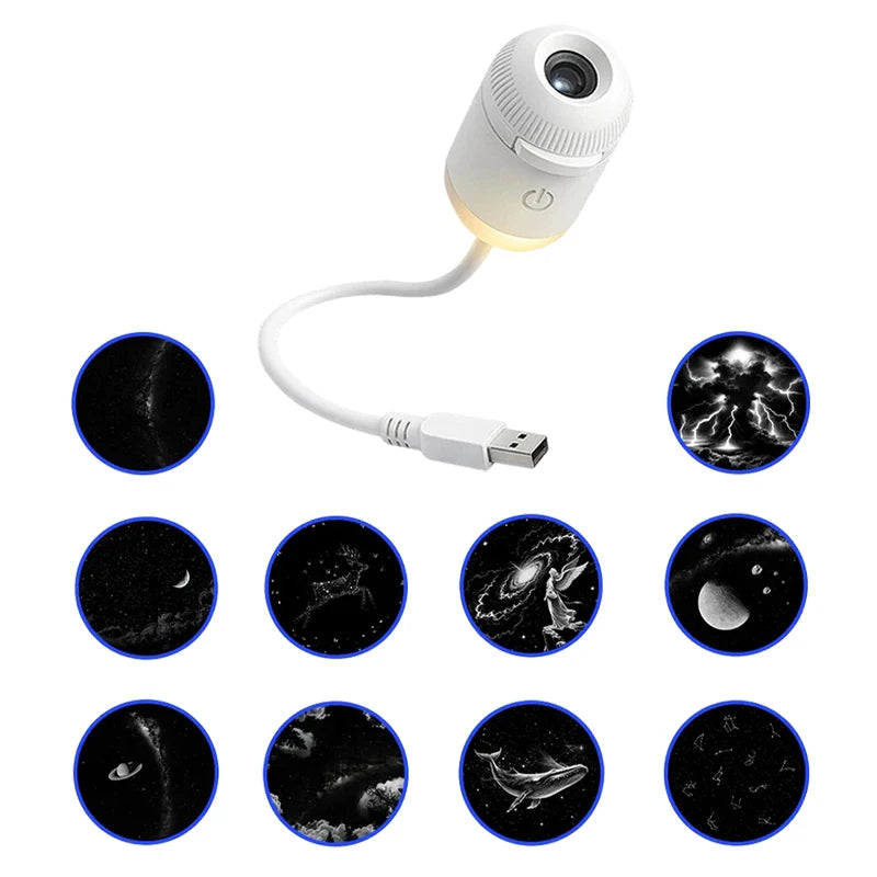 Mini Galaxy Star Projector