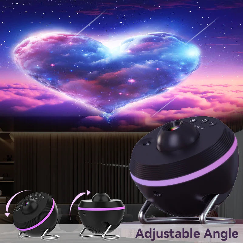 Aurora Galaxy Projector – Northern Lights Starry Sky Night Light 🌌