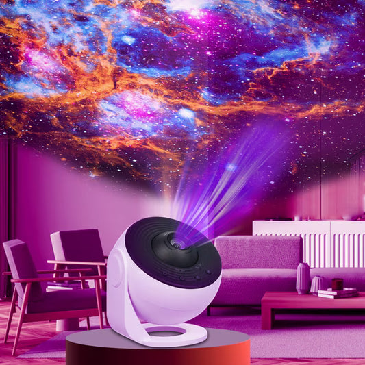 3D Galaxy Star Projector with Music & Remote Control 🌌✨